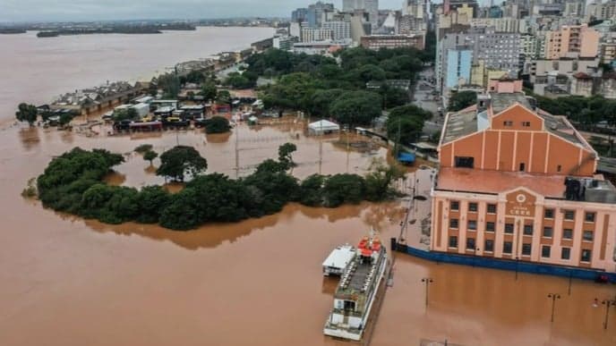 Defesa Civil do RS emite alerta para novas inundações: nível do Guaíba pode atingir 5,5 metros