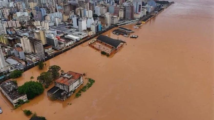 Sobre para 50 o número de mortos na tragédia no Rio Grande do Sul; temporal devastou região