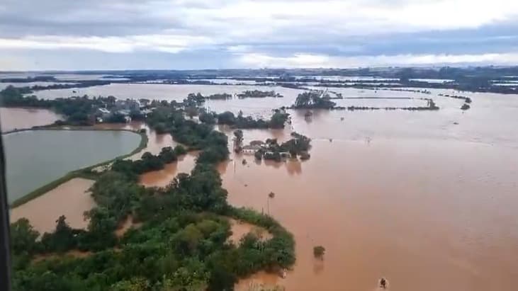 Rio Grande do Sul confirma 148 mortes pelas chuvas