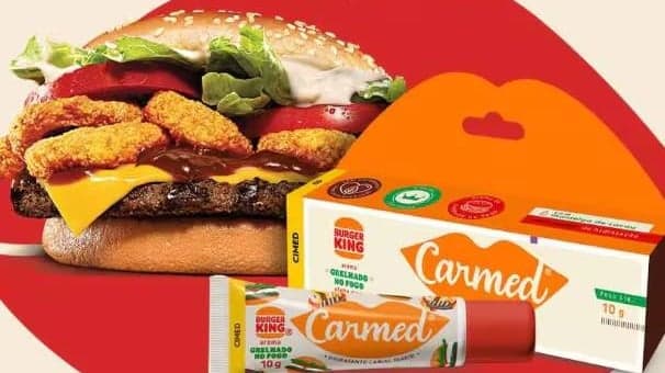 Cimed e Burger King inovam com protetor labial sabor "grelhados"
